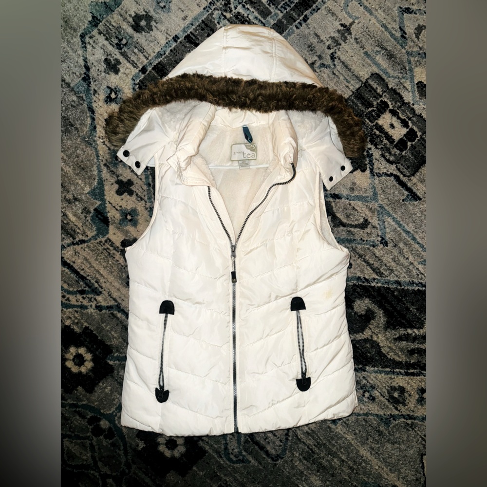 GreenTea Faux Fur Vest